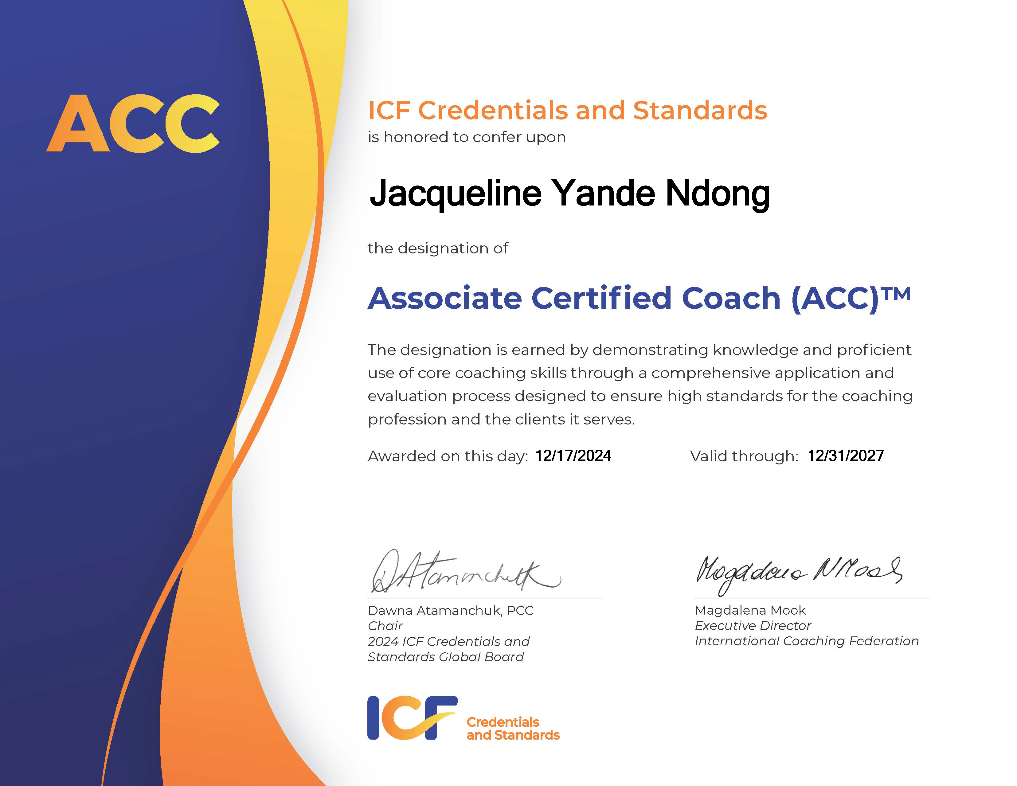 Jacqueline ndong portfolio