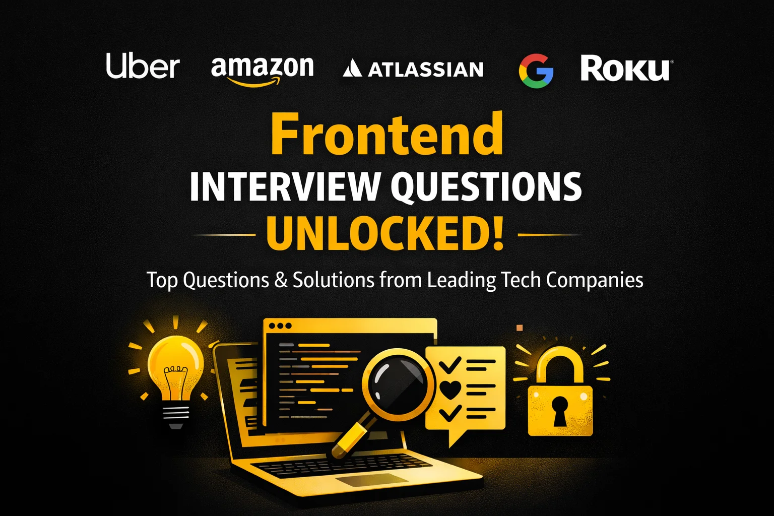 Frontend Interview Playbook ๐