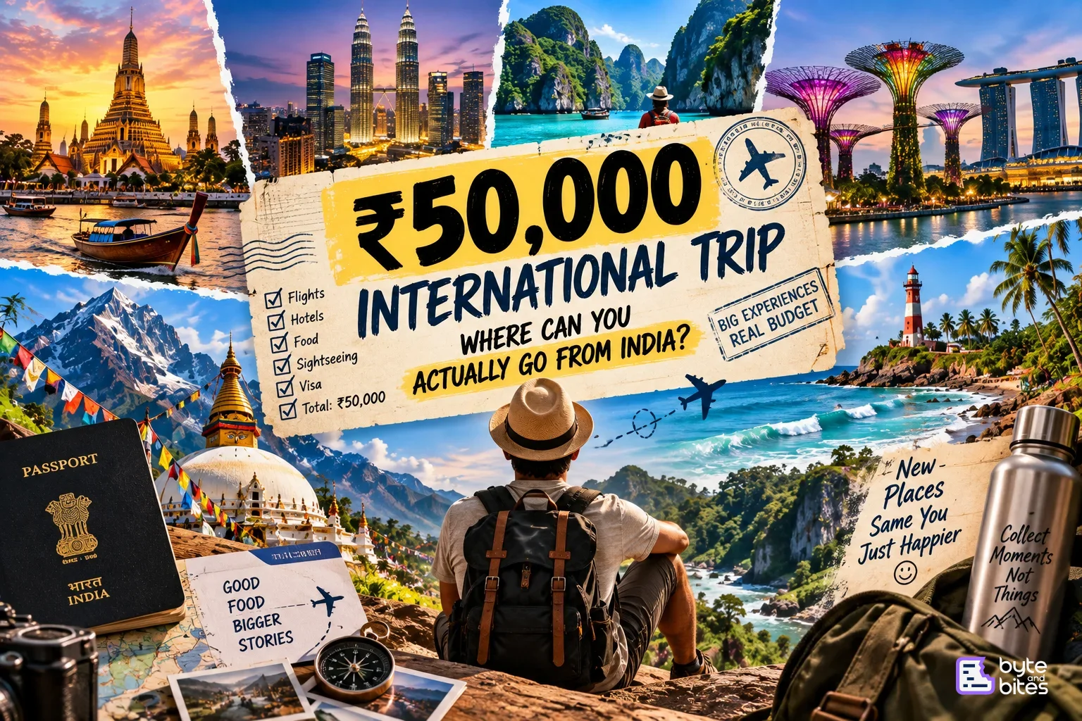₹50,000 International Trip: Where Can You Actually Go From India?