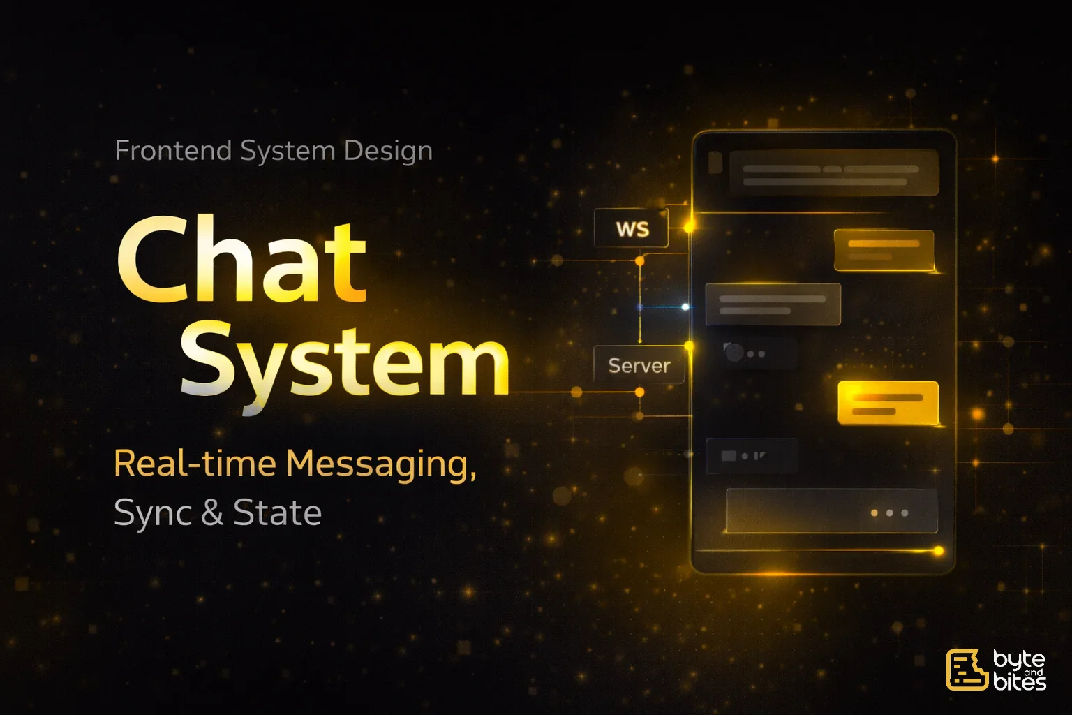Designing a Chat System in Frontend System Design
