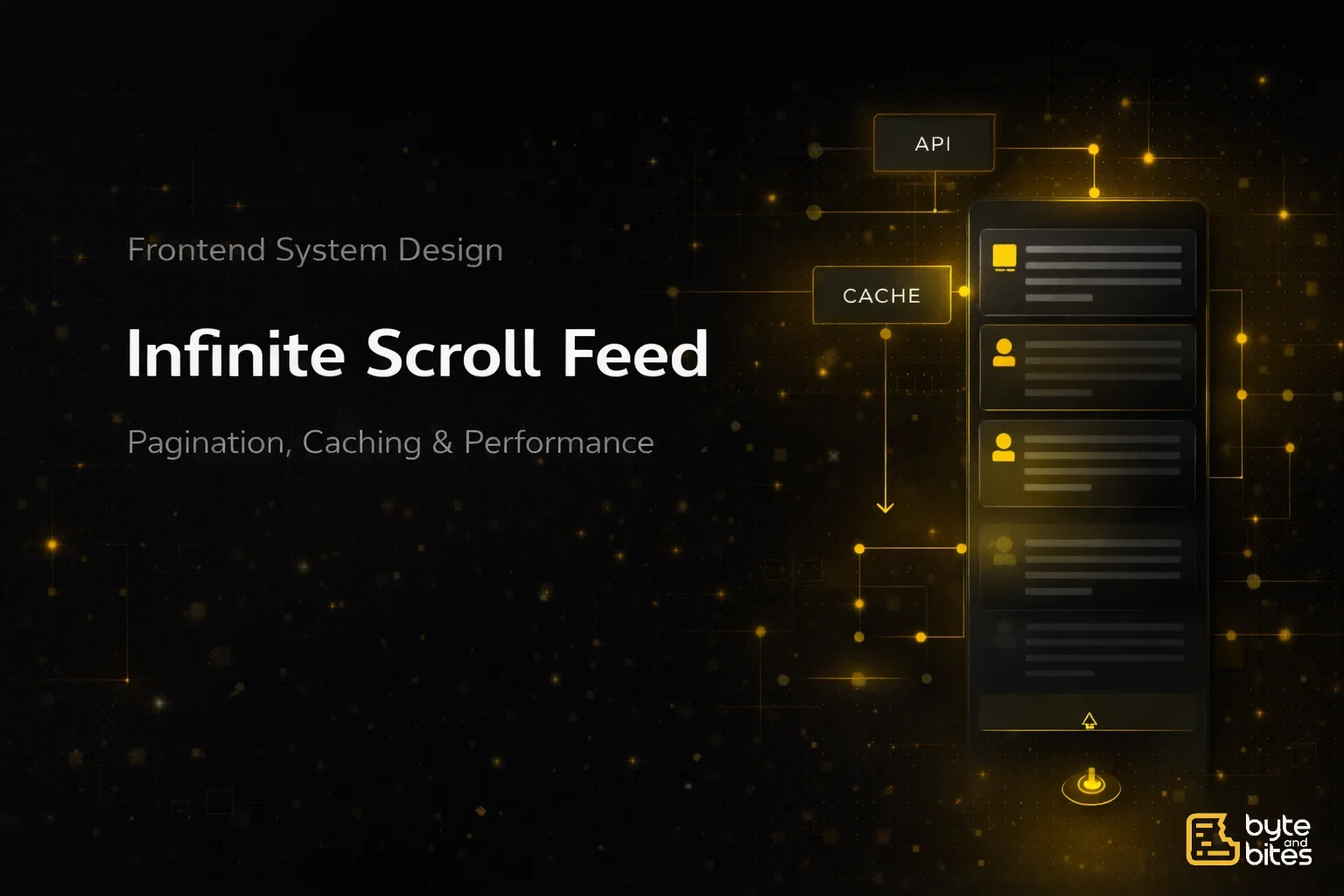 Designing an Infinite Scroll Feed in Frontend System Design