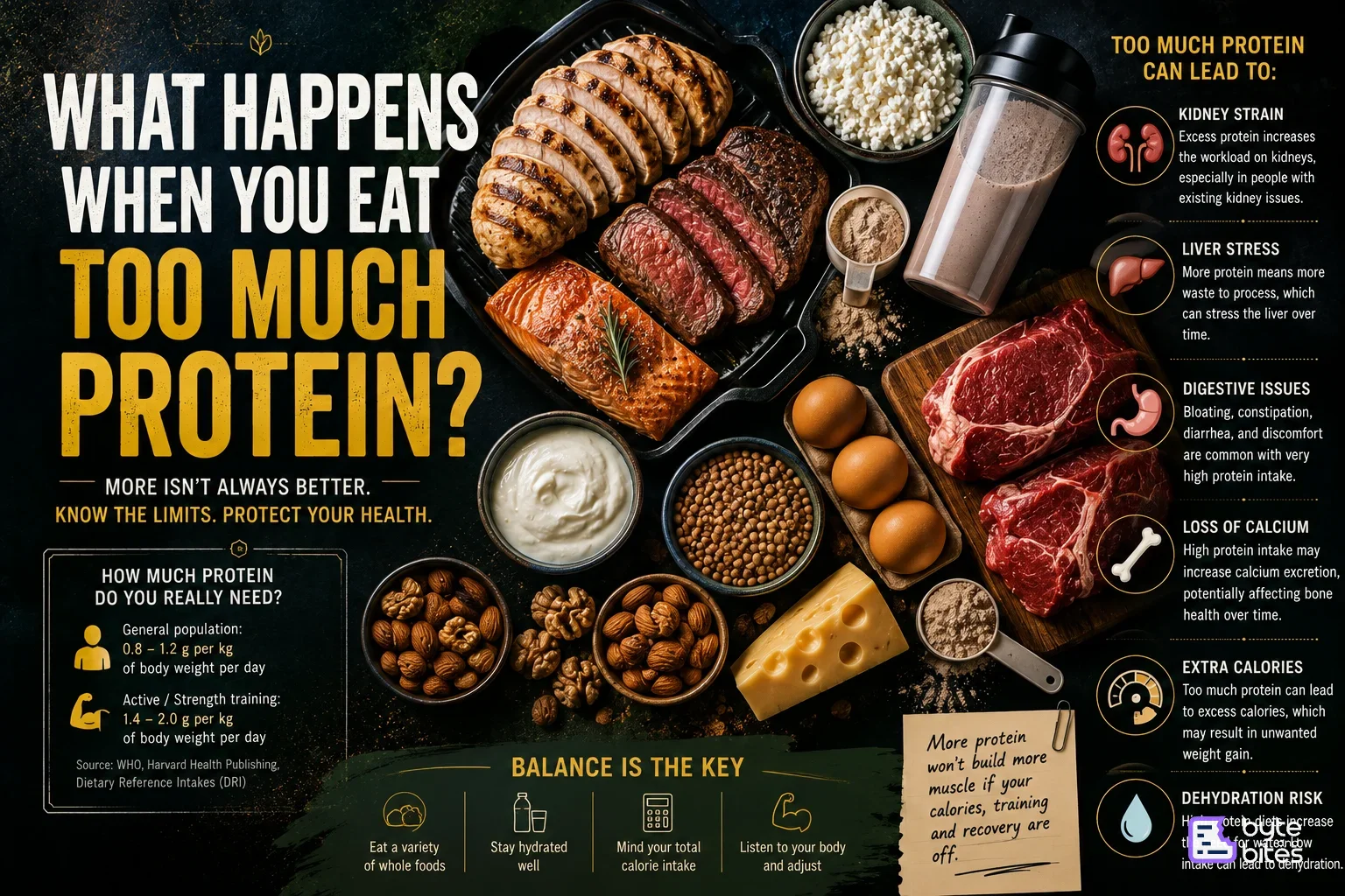 What Happens When You Eat Too Much Protein?