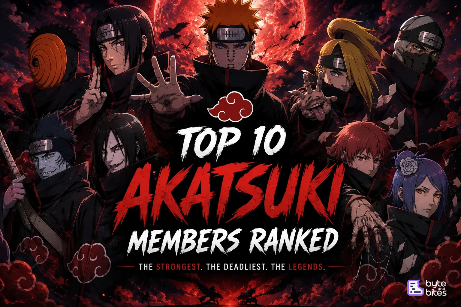 Top 10 Akatsuki Members Ranked
