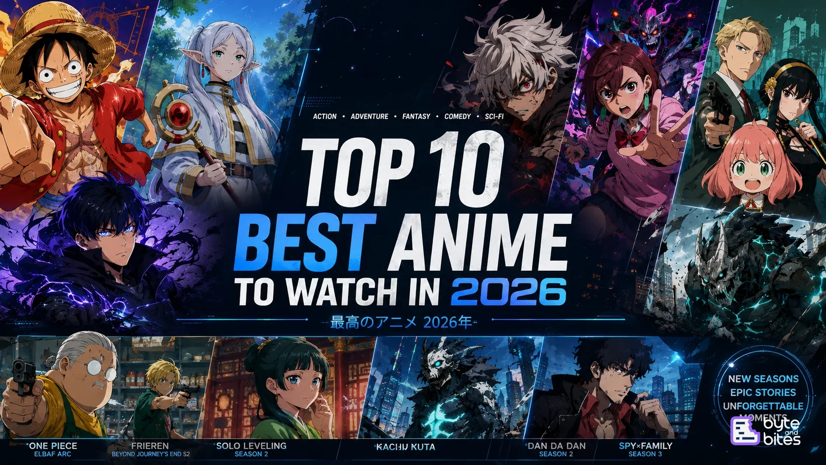 Top 10 Best Anime to Watch in 2026
