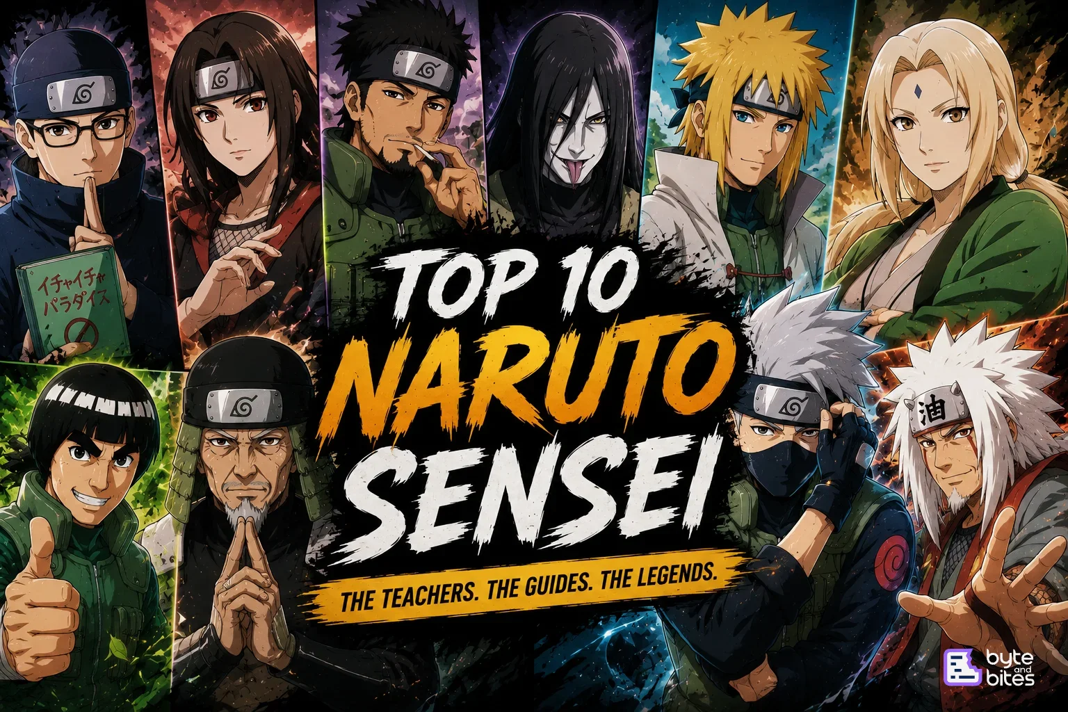 Top 10 Best Naruto Sensei Ranked