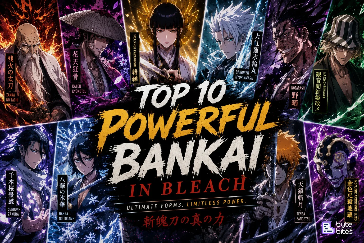 Top 10 Most Powerful Bankai in Bleach