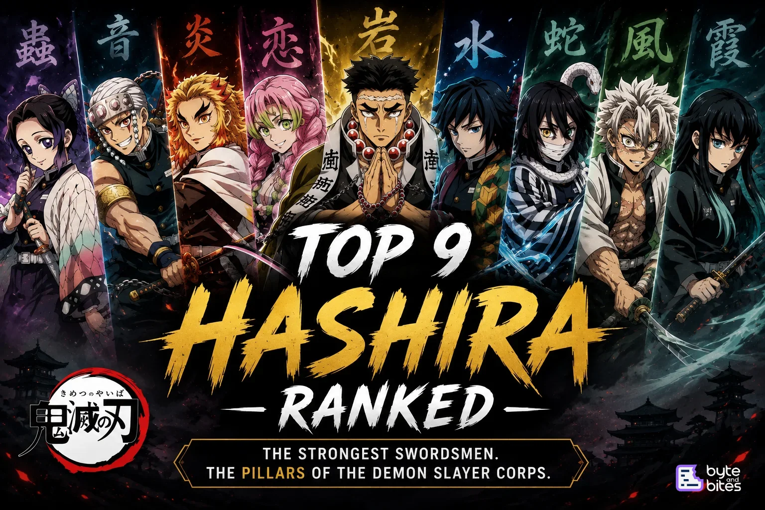 Top 9 Strongest Hashira Ranked