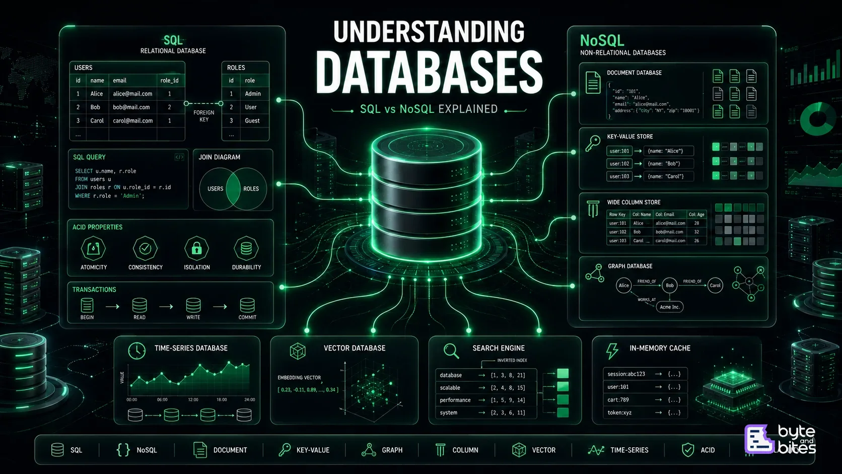 Understanding Databases: SQL vs NoSQL Explained