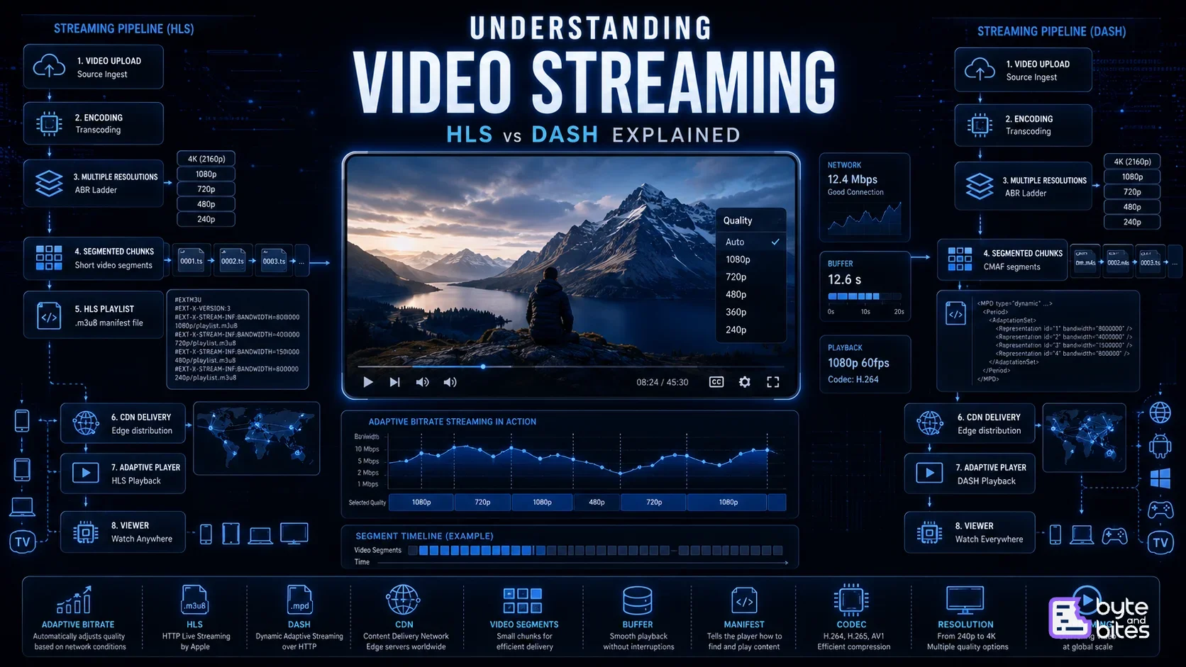Understanding Video Streaming: HLS vs DASH Explained