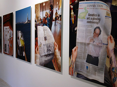 Eduardo Kac :: Free Alba! (2001-2), Bios 4, Centro Andaluz de Arte Contemporaneo, Seville, Spain