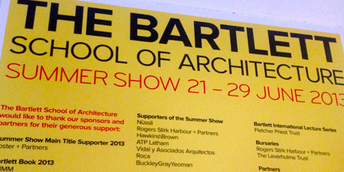 Bartlett Summer Show 