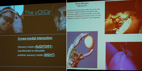 Ernestine Daubner's presentation © c-lab 2007