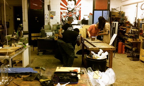 Visiting London Hackspace with UCL iGEM