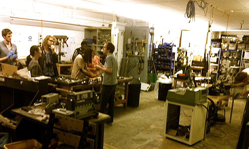 Visiting London Hackspace with UCL iGEM