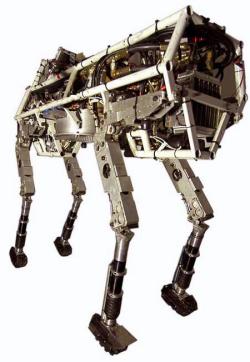 Robotic 'pack mule' displays stunning reflexes