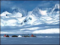 Secret rivers found in Antarctic
