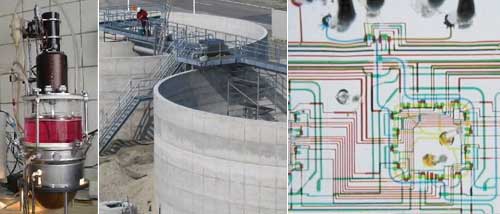 Bioreactors, medium, large, micro