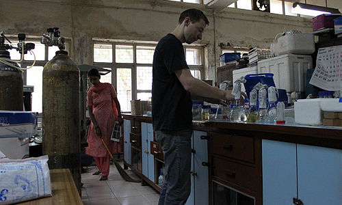 Preparing media, IIT Bombay, January 2012
