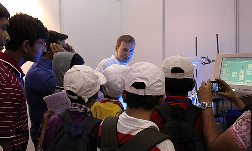 C-LAB exhibition, Techfest 2012, IIT Bombay, January 2012