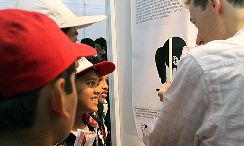 C-LAB exhibition, Techfest 2012, IIT Bombay, January 2012