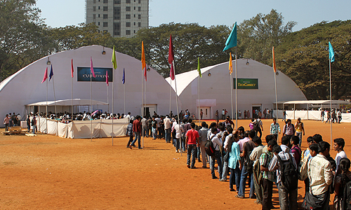 Fluorescing bacteria, Stress-o-Stat (2011), Techfest 2012, IIT Bombay, January 2012