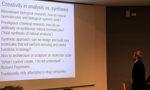 Professor Roger Y Tsien Lecture (Photo: c-lab 2011)