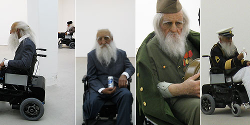 Wheelchair exhibit by Sun Yuan and Peng Yu photo by c-lab 2009