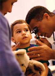 Bulky biofilms found in kids' ears