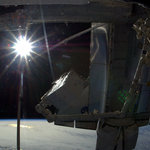 Another beautiful morning in space! EVA2 today. on Twitpic
