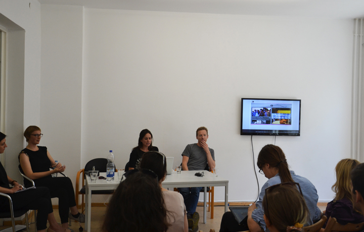 Art-Science Talk, Art Laboratory Berlin, 2013. Photo: Christian de Lutz