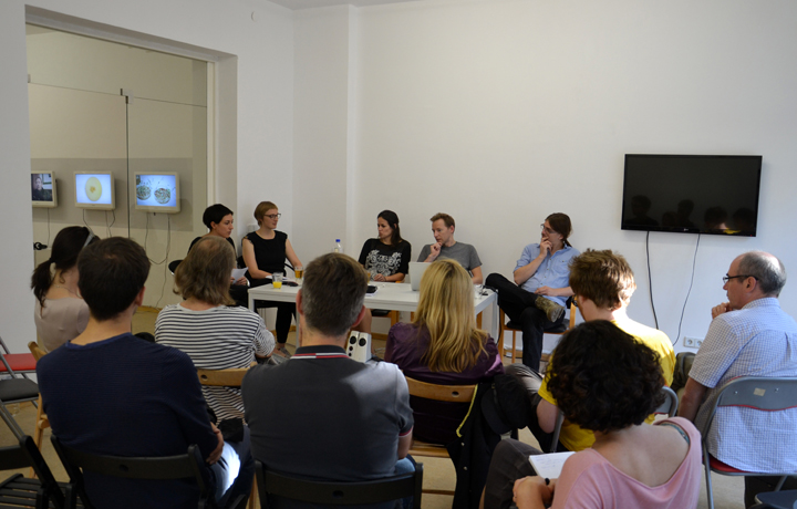 Art-Science Talk, Art Laboratory Berlin, 2013. Photo: Christian de Lutz