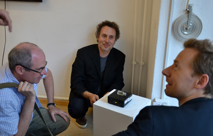 Art-Science Talk, Art Laboratory Berlin, 2013. Photo: Regine Rapp