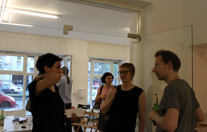 Art-Science Talk, Art Laboratory Berlin, 2013. Photo: C-LAB