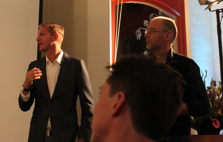 Jacco van Uden and Lucas Evers