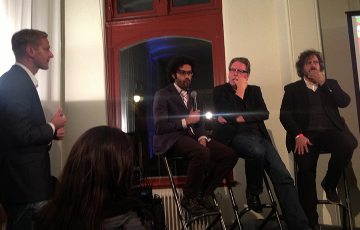 Debate session with Haseeb Ahmed, Jos Kleinjans and Taco Stolk