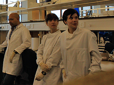 Colleagues from CREAM and CAMRI gather at the School of Life Sciences, University of Westminster.© c-lab 2010