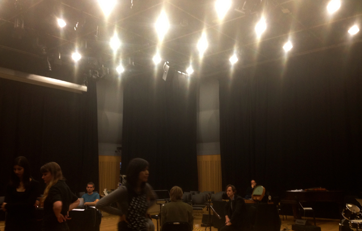 Setting up, Cage Rattling #1: Kill Switch, Kings Place, London, UK