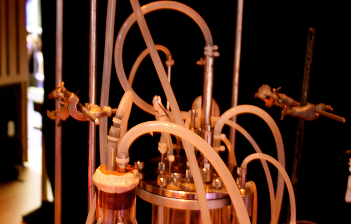 'Stress-o-stat' (detail), Cage Rattling #1: Kill Switch, Kings Place, London, UK