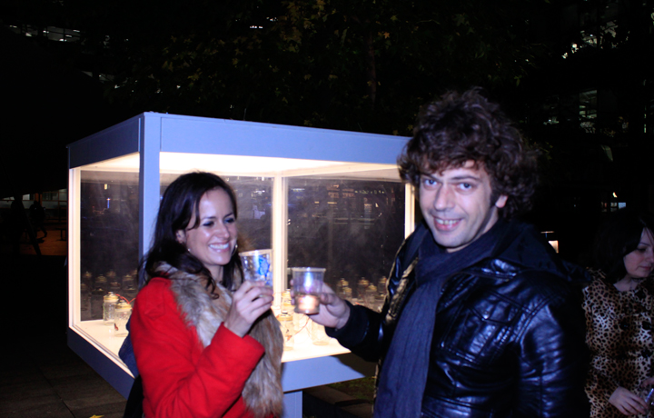 Opening of António Caramelo's 'Dreaming of a Butterfly', 4 November 2011