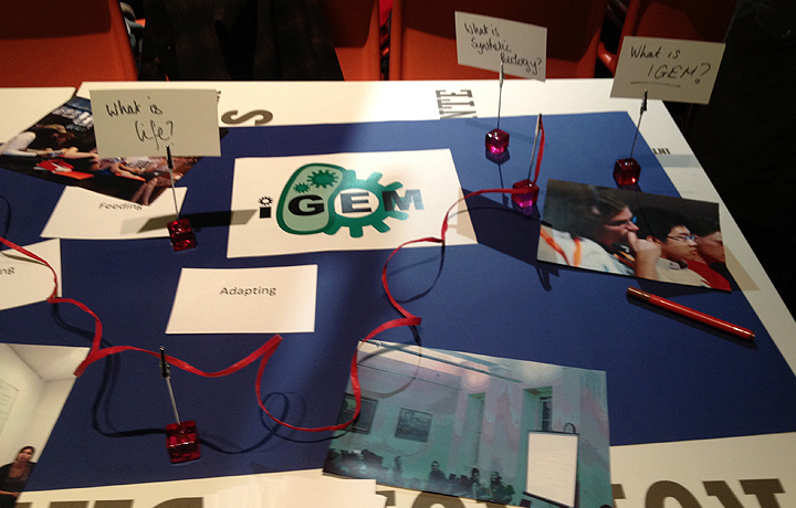 E.coili, UCL iGEM 2011, Synthetic Biology: Machine or Life?, Dana Centre, Science Museum, London, UK.