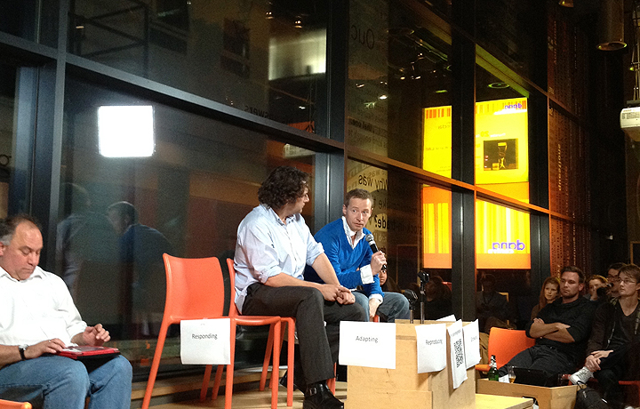 Dr Joe Cain (UCL), Dr Brendan Clarke (UCL) and Howard Boland (C-LAB), Synthetic Biology: Machine or Life?, Dana Centre, 