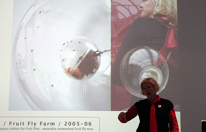 Laura Beloff's talk, Evaporation of Things, March 2013