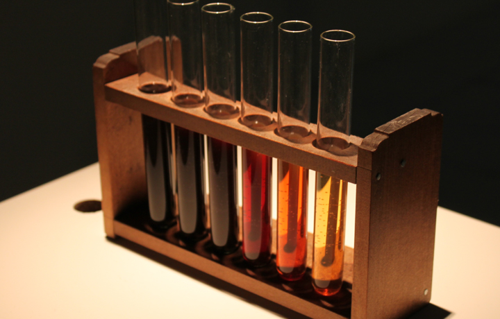 Test tubes, Nanomagnetic Plants, Evaporation of Things, March 2013