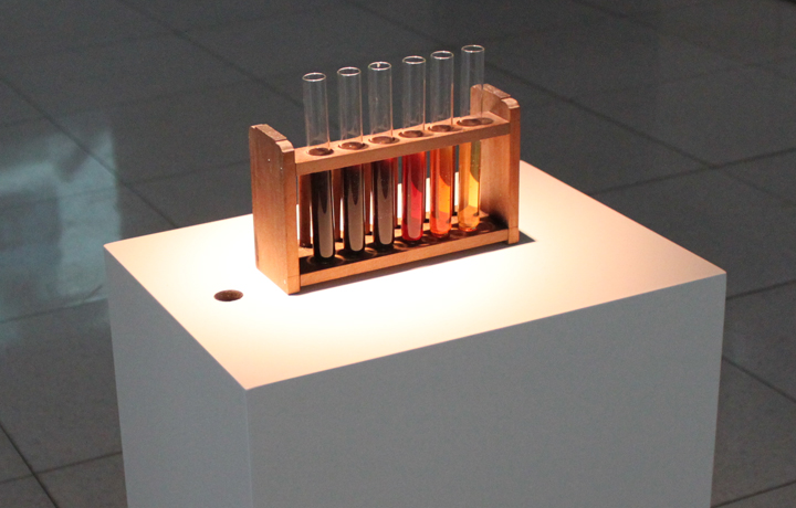 Test tubes, Nanomagnetic Plants, Evaporation of Things, March 2013