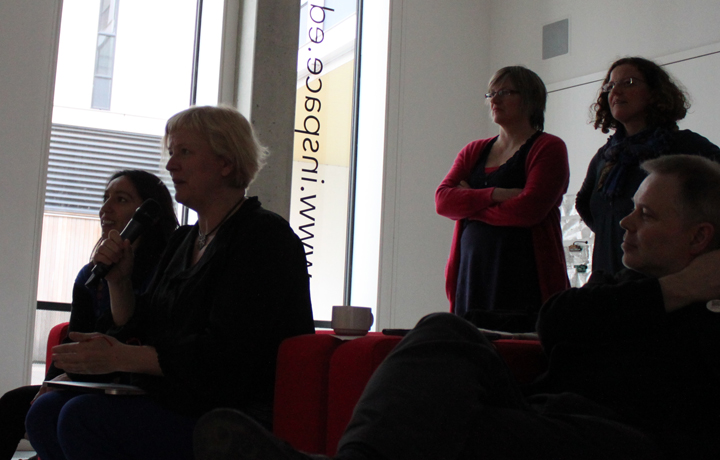 Laura Beloff discussing her Thing, Evaporation of Things, March 2013