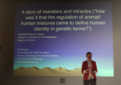 Gill's talk
