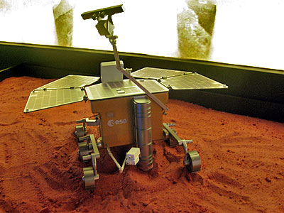 Rover model at 59th International Astronautical Congress 2008, SECC, Glasgow, Scotland  &copy;  c-lab 2008