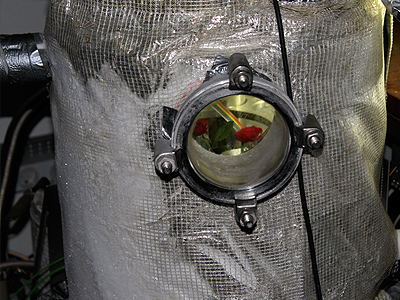 A clear view into a different world, roses in martian conditions &copy; c-lab 2009