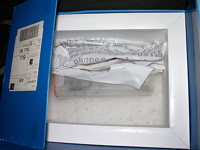 To keep the roses fresh - they were stored on dry ice &copy; c-lab 2009