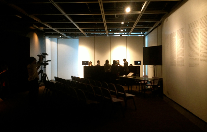 Artist Symposium, Microwave International New Media Arts Festival, Hong Kong City Hall, Hong Kong, 2013